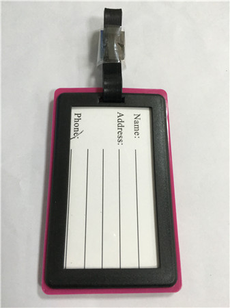 Customized logo luggage tag