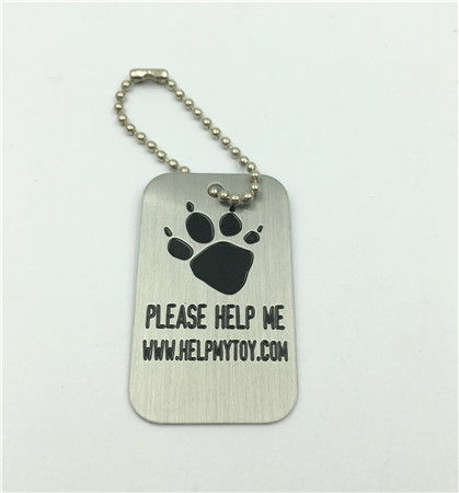 Laser Letters Dog Tags