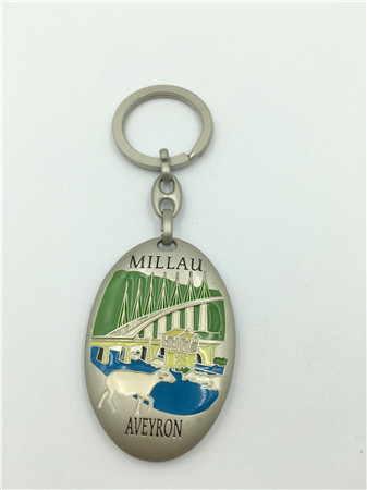 Promotional cheap keychains metal