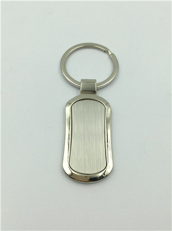 promotion rotatable metal keychain custom